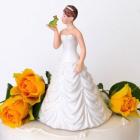 Figurine gateau mariage Cendrillon 