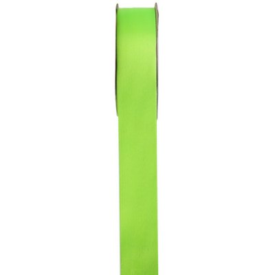 Dcoration de Table Mariage  - Ruban satin double face vert anis 6 mm x 25 mtres : illustration