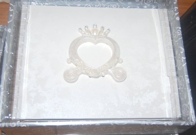 Dco de table Communion  - Livre d'or carrosse mariage princesse conte de fe ... : illustration