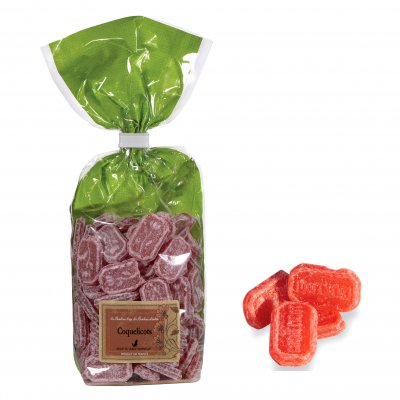 Mariage thme gypsy  - 200 gr Bonbons d'antan aromatiss coquelicot : illustration