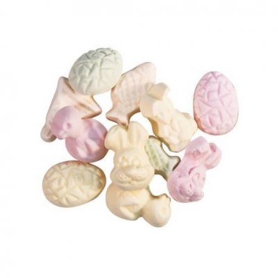 Perle de sucre drages  - Soufflage de Pques  la meringue : illustration
