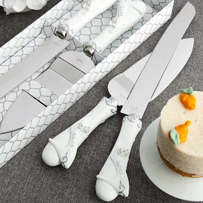 set couvert a gateau mariage
