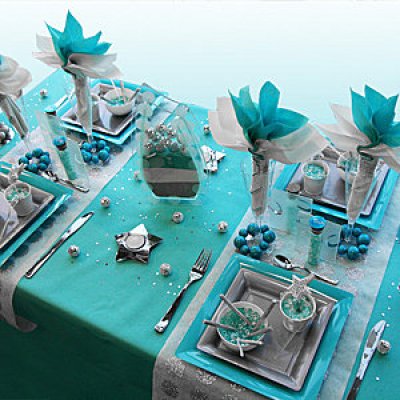Decoration Table Pour Anniversaire Gris Et Turquoise Decoration Table Pour Anniversaire Gris Et Turquoise
