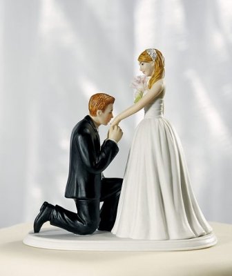 Figurine La mariée comme Cendrillon  MARIAGE ORIGINAL DT COMPANY