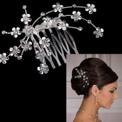 Peigne Mariage Accessoire Cheveux Mariée