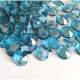 100 Diamants de table 10 mm bleu canard  : illustration