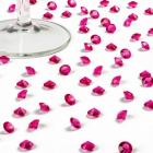 Diamants de Table Mariage Roses Fushia 10 mm (lot de 100)
