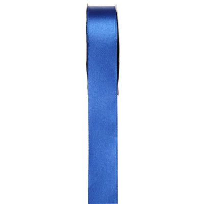 Contenant dragees pour communion  - Ruban Mariage Satin Bleu Royal 6 mm x 25 mtres : illustration