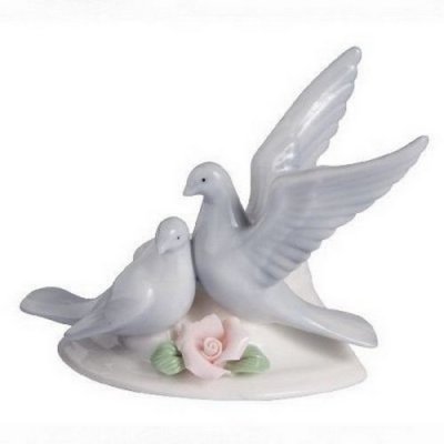 Mariage thme oiseaux/colombes  - Figurine de mariage 