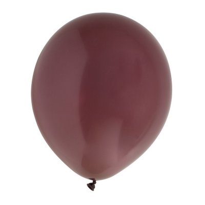 Ballon de Baptme-Naissance  - 10 Ballons Bordeaux diamtre 12 cm : illustration