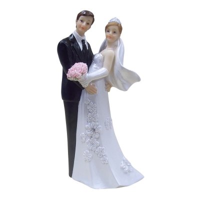 Dcoration de Fte, Anniversaire, Mariage, Baptme  - Sujet figurine mariage couple de maris Regardez-nous ... : illustration