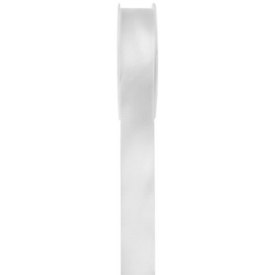 Dcoration de Baptme  - Ruban satin blanc 6 mm x 25 mtres Deco Mariage / ... : illustration