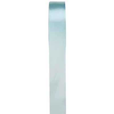Noeuds, rubans, tulles - Dcoration mariage  - Ruban satin bleu ciel 15 mm x 25 mtres : illustration
