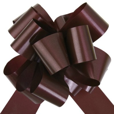 Dcoration Voiture Mariage  - Noeud Automatique Chocolat (Lot de 10) : illustration