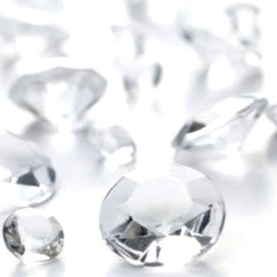 Diamants dcoratif mariage  - Diamants de Table Transparent 10 mm Dco Mariage (lot ... : illustration
