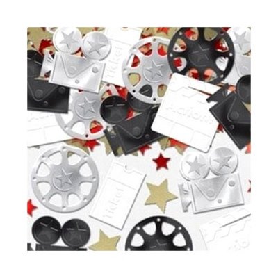 Decoration Mariage  - Confettis De Table Cinma  : illustration
