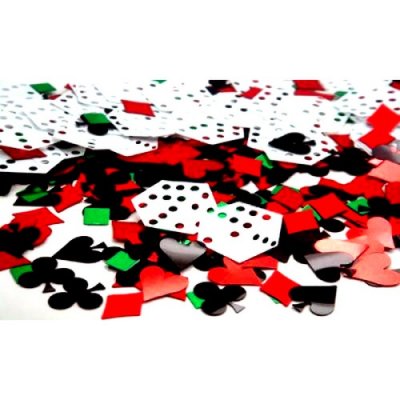 Mariage thme casino poker Las Vgas  - Confettis Mariage Las Vegas  : illustration