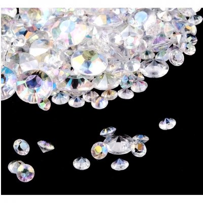 Diamants dcoratif mariage  - Diamant de table iriss 4,5 mm, 8 mm et 10 mm x 2100 ... : illustration