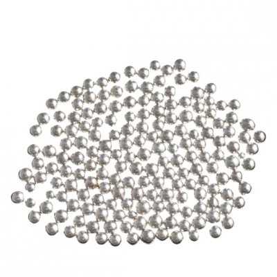 Mariage thme argent / gris  - Drages perle de sucre argent 250 Gr : illustration