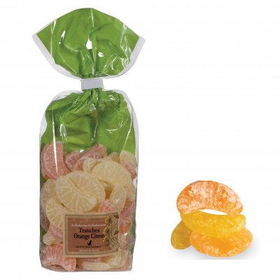Drages  - 200 gr Bonbons d'antan orange et citron : illustration