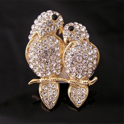 Mariage thme oiseaux/colombes  - Broche 