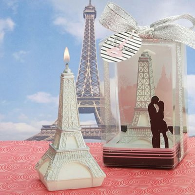 ARCHIVES  - Mariage Thme Paris Bougie Tour Eiffel : illustration