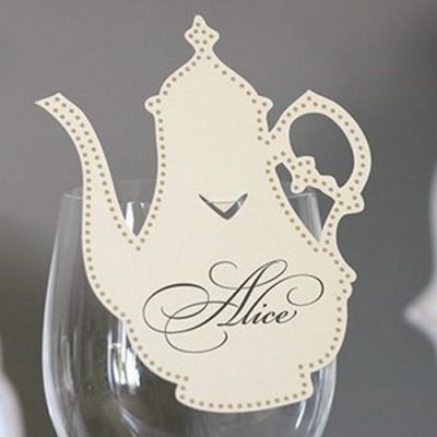 Marque-place mariage  - Marque Place Thire  : illustration