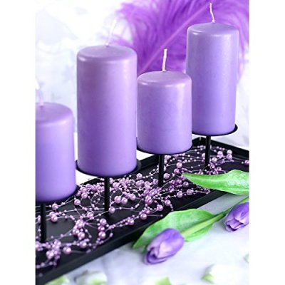 Perles pour dcoration de table  - Guirlande de Perles Lavande : illustration