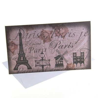 Faire part mariage  - Faire part Mariage Paris - Tour Eiffel : illustration