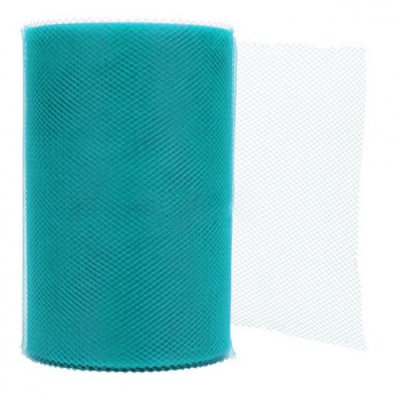 Tulle mariage  - Dco mariage tulle turquoise 20m : illustration