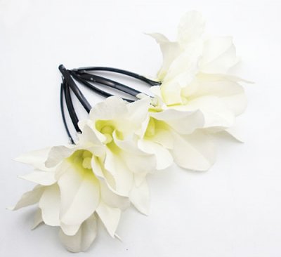 Decoration Mariage  - 6 Pince Pic-chignon Epingle Cheveux Mariage Orchide ... : illustration