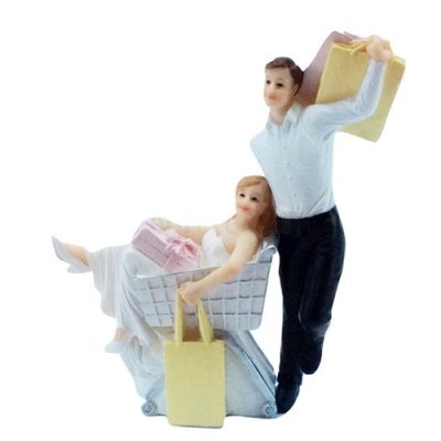 Promotions  - Figurine couple de maris fantaisie 