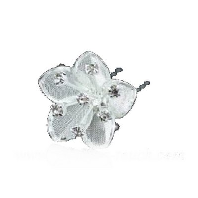 Bijoux de Mariage  - Epingle Cheveux Mariage  Fleur De Cristal  : illustration
