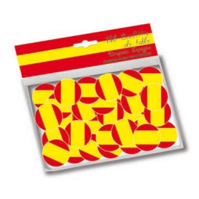 ARCHIVES  - Confettis de table drapeau Espagne : illustration