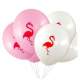 5 ballons gonflables flamant rose - fuchsia et rose ... : illustration
