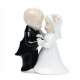 Figurine mariage couple de maris romantique  : illustration