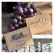 10 marque-places viticole en carton thme vin : illustration