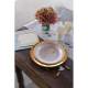 Assiettes jetable thme Colombe : illustration