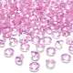 100 Diamants rose pour deco de table mariage : illustration