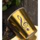 10 gobelets en carton musique - Disque d'or -  : illustration