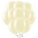 50 ballons gonflables ivoire : illustration