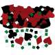 Confettis de Table Mariage Poker ou Casino  : illustration