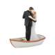 Figurine Gateau de Mariage Couple Dansant Sur Une ... : illustration