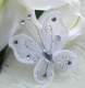 Papillons Blanc Strass Dcoration de Table Mariage  : illustration