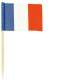 144 mini drapeaux France : illustration
