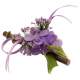 6 fleurs des champs lilas sur bois Dcoration mariage : illustration