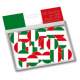 Confettis de table drapeau Italie : illustration