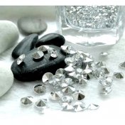 Diamants De Table Argent 10 mm Déco Mariage X 500