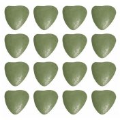 Dragées mini coeur chocolat 71% - Vert Eucalyptus 250 Gr